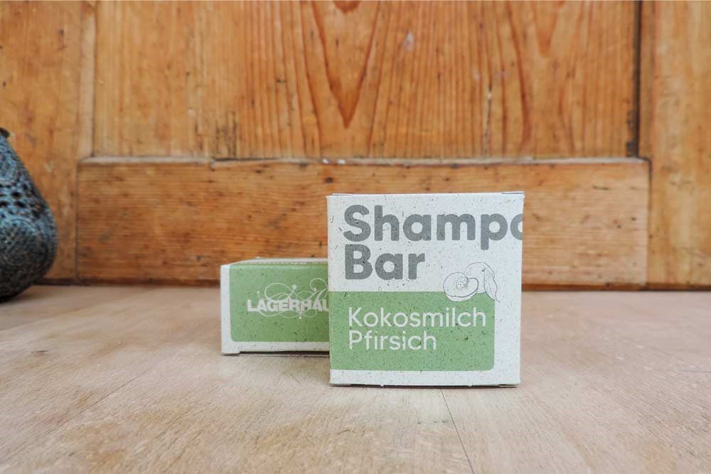 Shampoo Bar Kokosmilch-Pfirsich