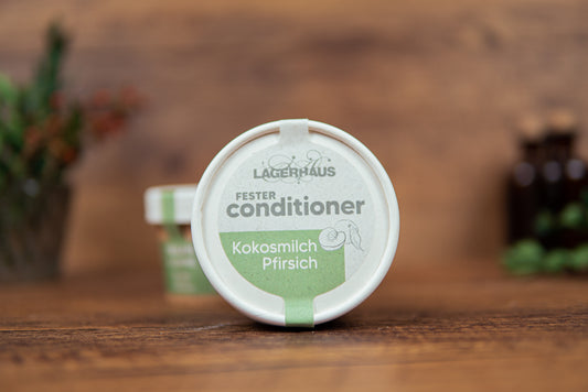 Fester Conditioner Kokosmilch-Pfirsich