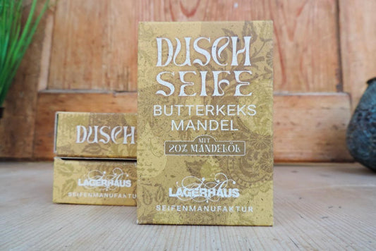Duschseife Butterkeks-Mandel