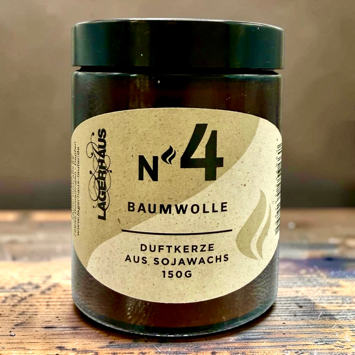 Duftkerze N°4 – Baumwolle