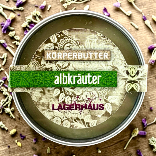 Körperbutter Albkräuter