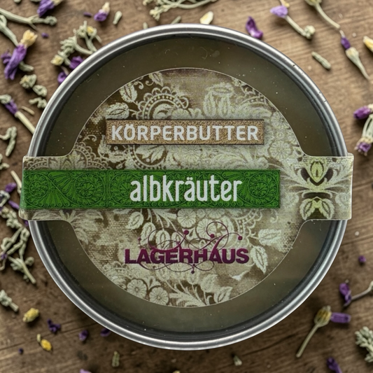 Körperbutter Albkräuter