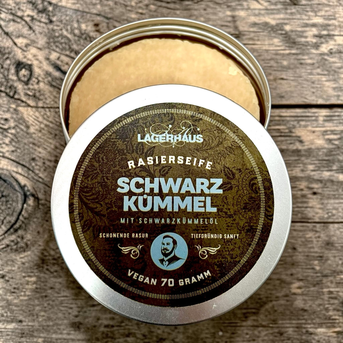 Rasierseife Schwarzkümmel