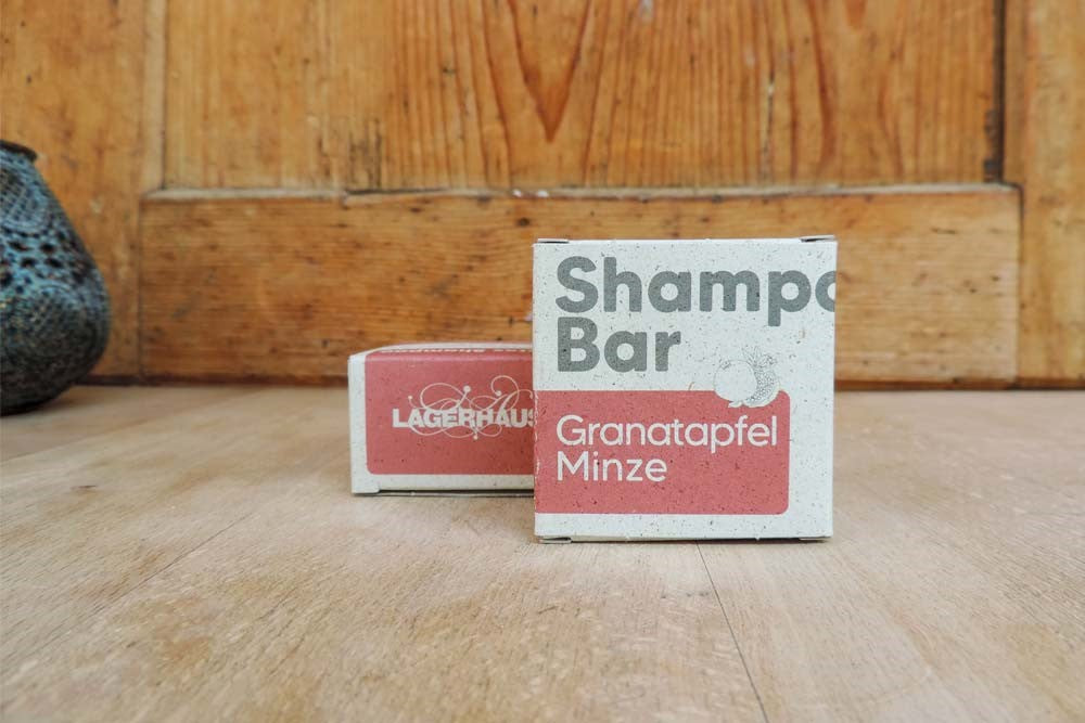 Shampoo Bar Granatapfel-Minze