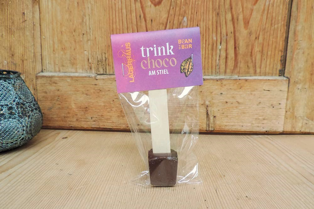 TrinkChoco am Stiel