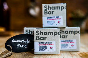 Shampoo Bar Granatapfel-Minze